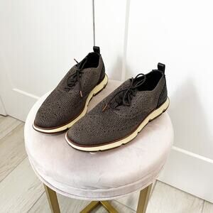 Cole Haan Men's 2.ZERØGRAND Stitchlit Brown Oxford Sneakers Size 10.5
